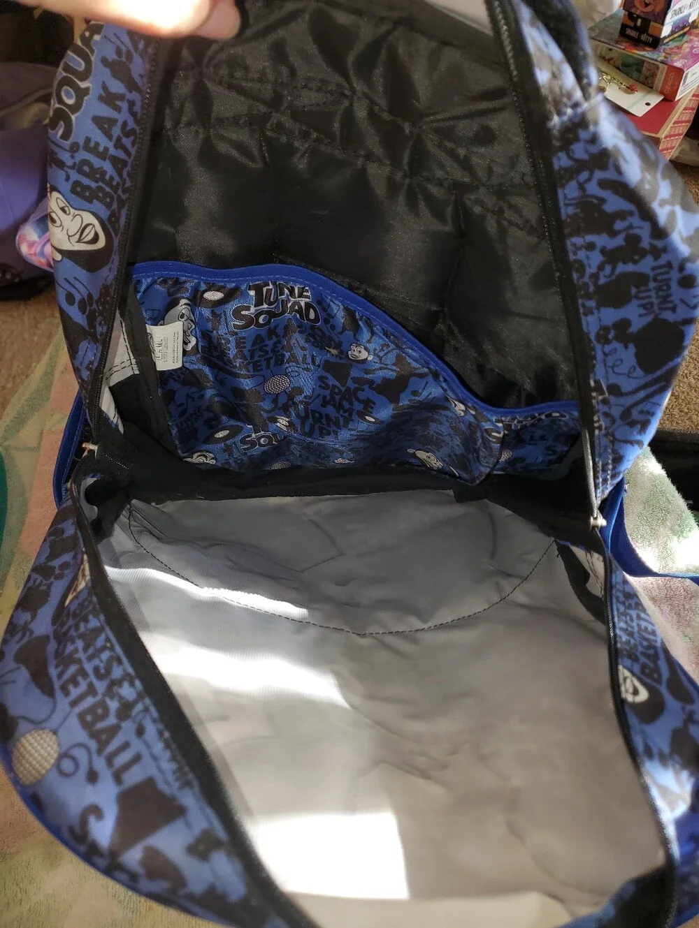 Tune Squad Basketball Backpack with Looney Tunes Print